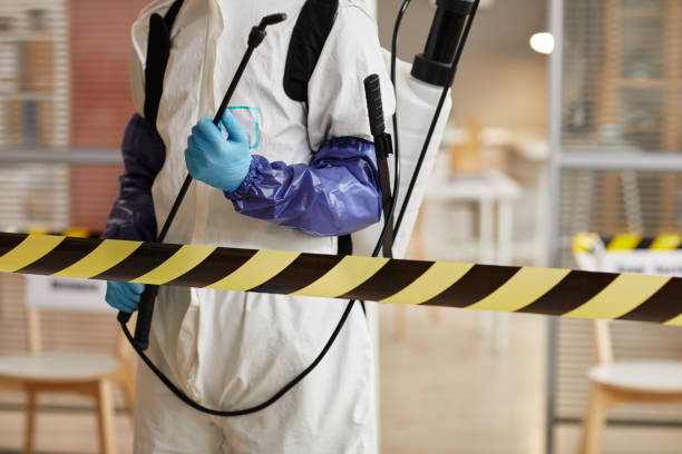 Professional Trauma Scene Cleanup technician working in Adelanto, CA